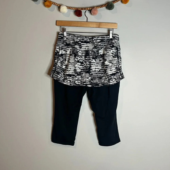 Coolibar patterned skirt skort leggings UPF bottoms - Picture 4 of 5